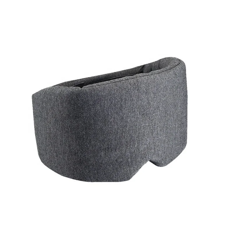 FYD Adjustable Blinder Blindfold Airplane Cotton 100% Cotton Eye Mask For Sleeping With Pouch