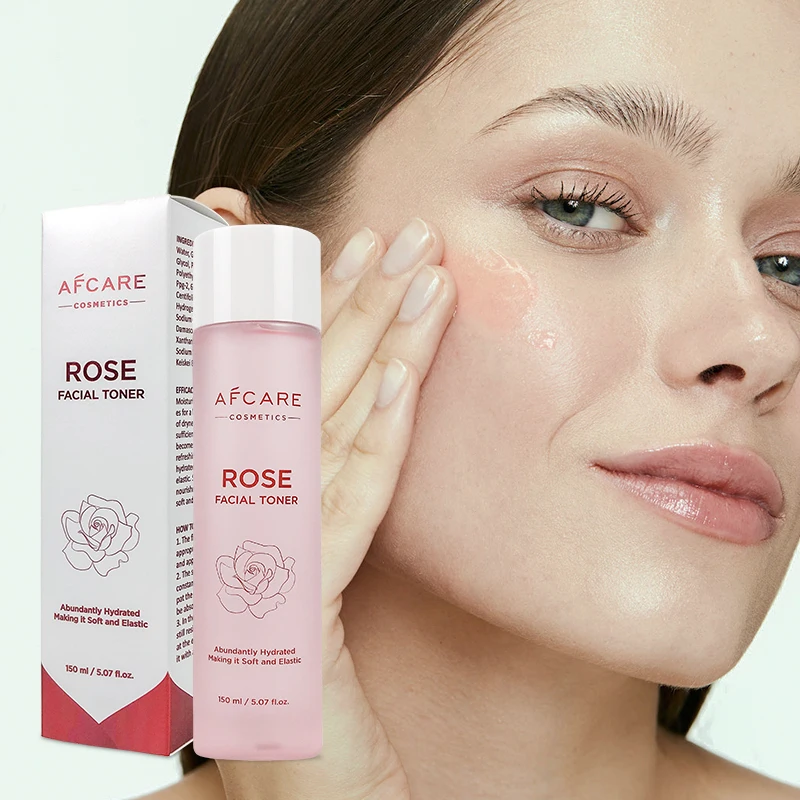 VC Face Toner Spray Sulfate-free Moisturizing & Smoothing and Shea Butter & Sodium Hyaluronate Rose Water Facial Toner Bulk