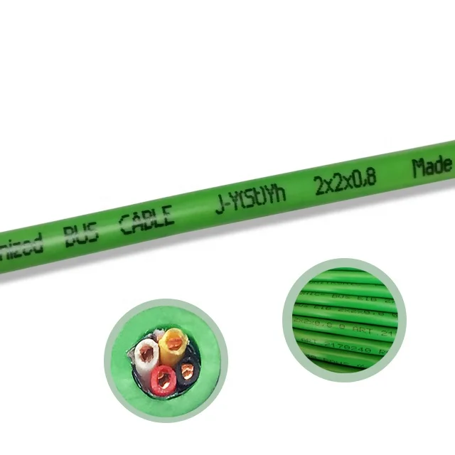 KNX Cable PVC Sheath Control System Cables Price Industrial KNX BUS EIB 2x2x0.8 Bare Copper Twisted Pair Wire Wires And Cables