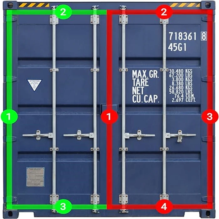 Shipping Container Door Seal Gaskets Container Rubber Door Seals