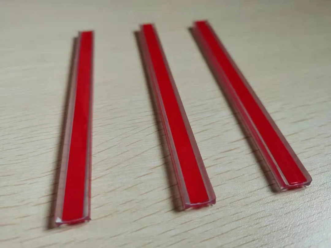 Customize size high quality 2.2m/3m Acrylic polycarbonate Shower Door Threshold seal strip