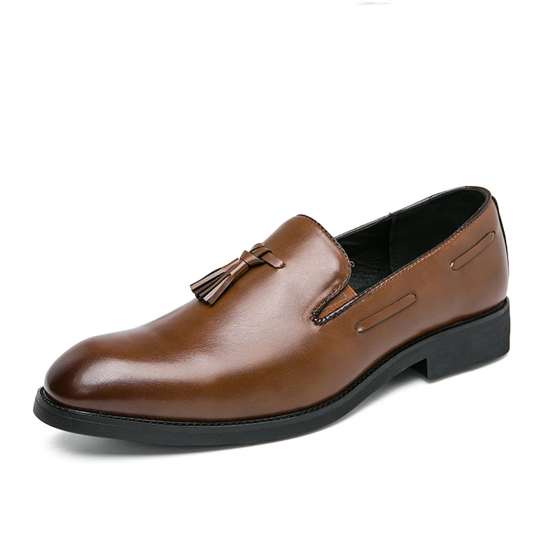 Boutique Superior resmi Designer Shoes Men Famous Brands Italian Design Classic Dress+Shoes