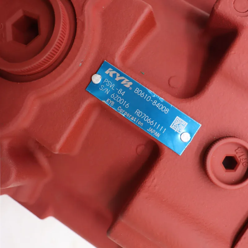 KYB B0610-84008 PSVL-84 Hydraulic pump Plunger pump High pressure oil pump is suitable for Kubota KX173 175-5 excavator