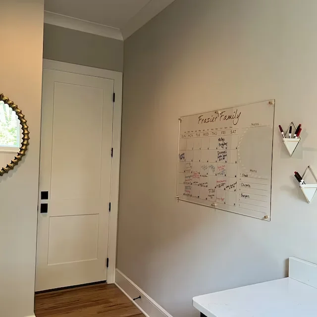 Custom Printing Clear Magnetic Acrylic Wall Calendar Board