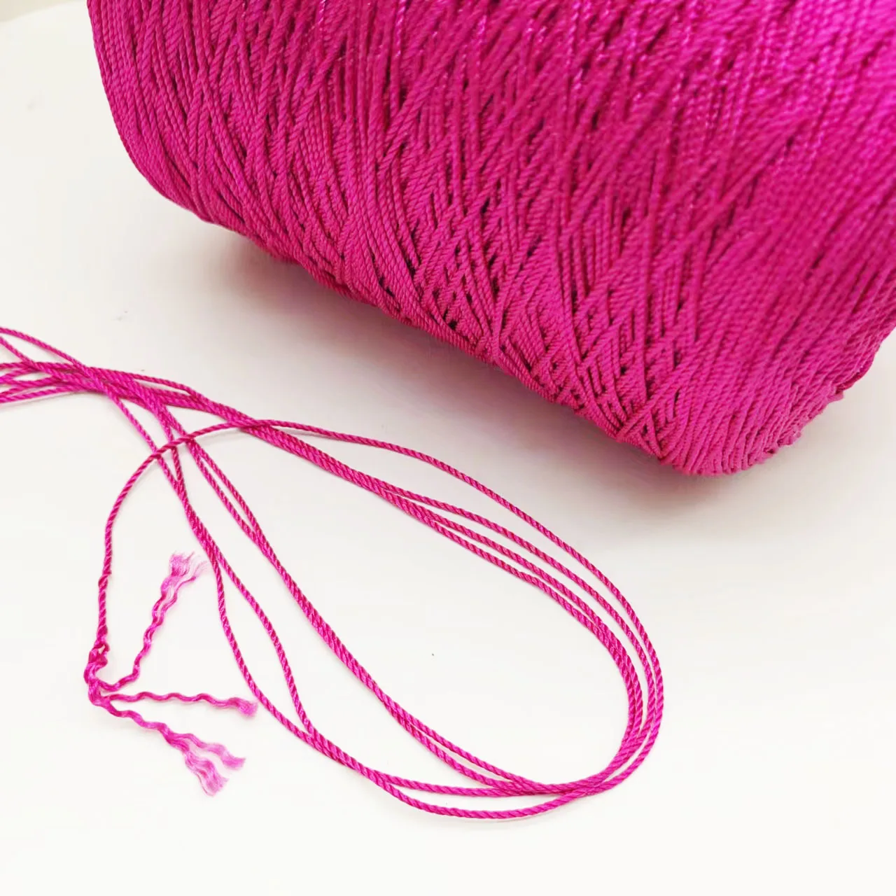 factory supply high-tenacity 150D/3 polyester sewing yarn 1kg per cone spool polyester filament embroidery thread