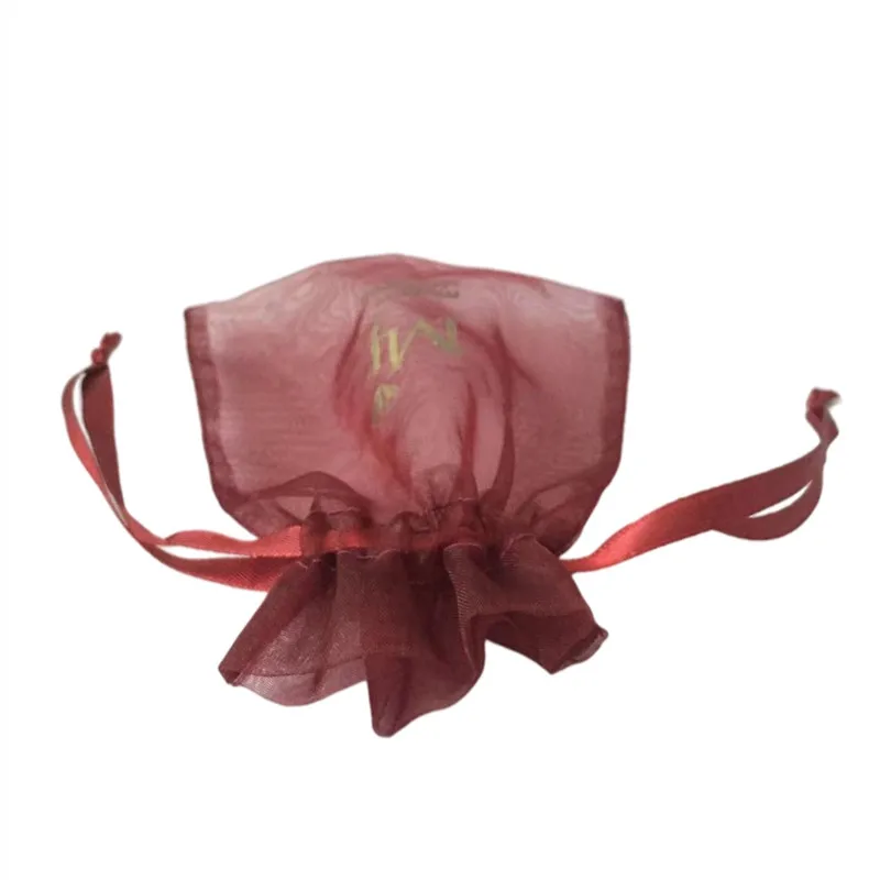 
Drawstring Organza Bag Custom Printed Organza Gift Pouch bag Drawstring Jewelry Pouch Drawstring Jewelry Pouch With Logo 