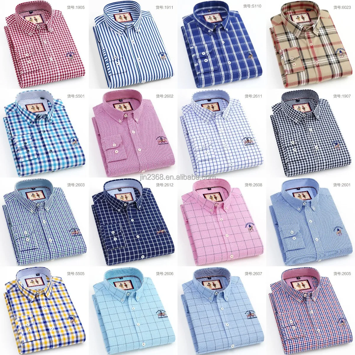 Wholesale Different Colors Polyester or 100% Cotton Mens Formal Long Sleeve Pain Solid Casual Business Dress Shirts