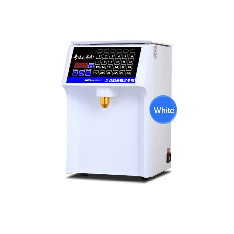 Electric Digital Fructose Dispensing Machine Stainless Steel Sugar Fructose Syrup Dispenser