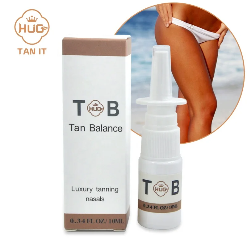 Salon hot sale custom made tanning peptide nasal tanners for darker skin