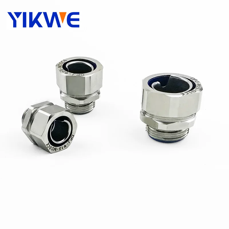 Stainless steel electrical connector DPJ ended hose fitting for manufacturer electrical