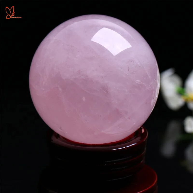 crystal crafts gemstone ball spiritual quartz rose quartz sphere for sale
