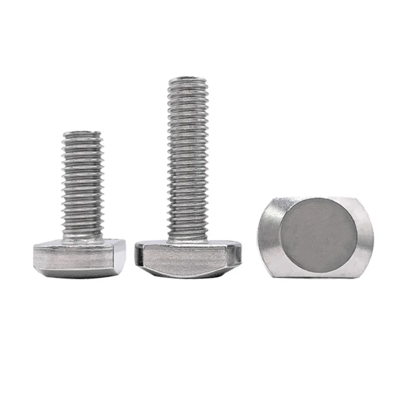 Manufacturer Stainless Steel ST 304 ASME B8M A2-70 A4-80 SUS 316 AISI Bolts For T-Slot T Head Bolt GB 37