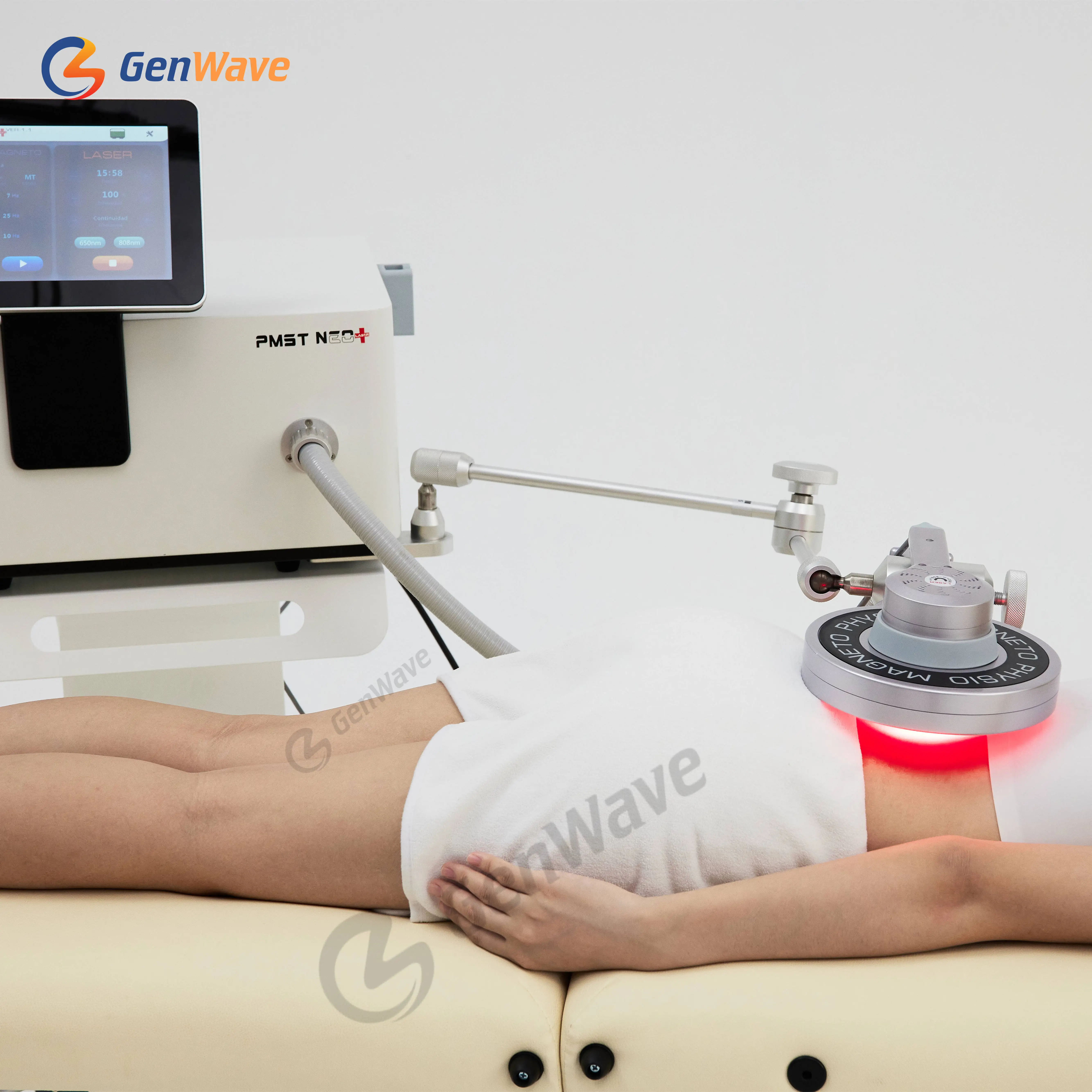 Multifunctional Magnetic Pulse Therapy Cold Laser Therapy Magnets PMST NEO+ For Medical Device