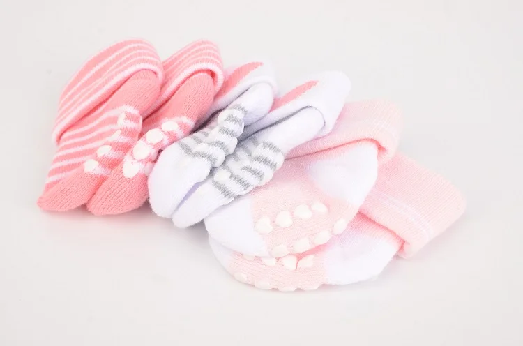 Wholesale Hudson Baby Socks Newborn Non-slip Baby Girl Socks Set