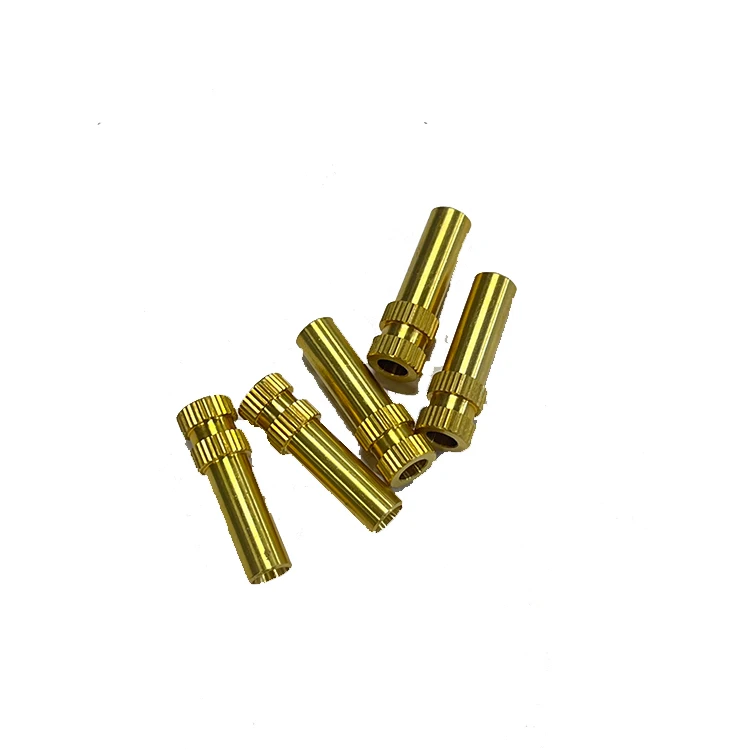 Wholesale Stainless Steel  Slotted Shoulder Knurled Thumb Screw Brass short screw