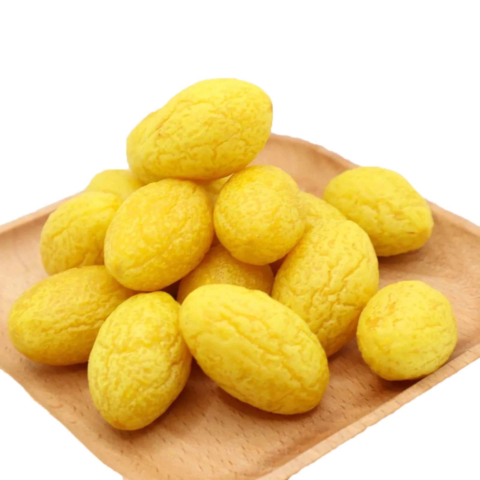 Hot fruit products candied yellow olives