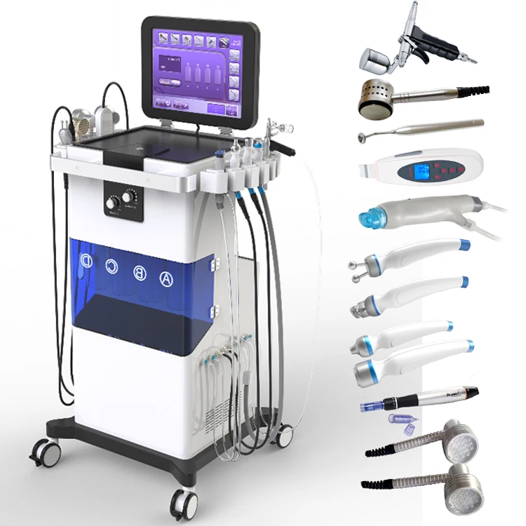 12/11 in 1 hydro deep cleansing machine hydra dermabrasion facial machine wholesale