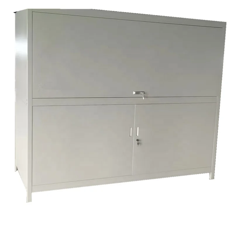 Knock down furniture storage metal cabinet Adjustable Over Bonnet Garage storage Box