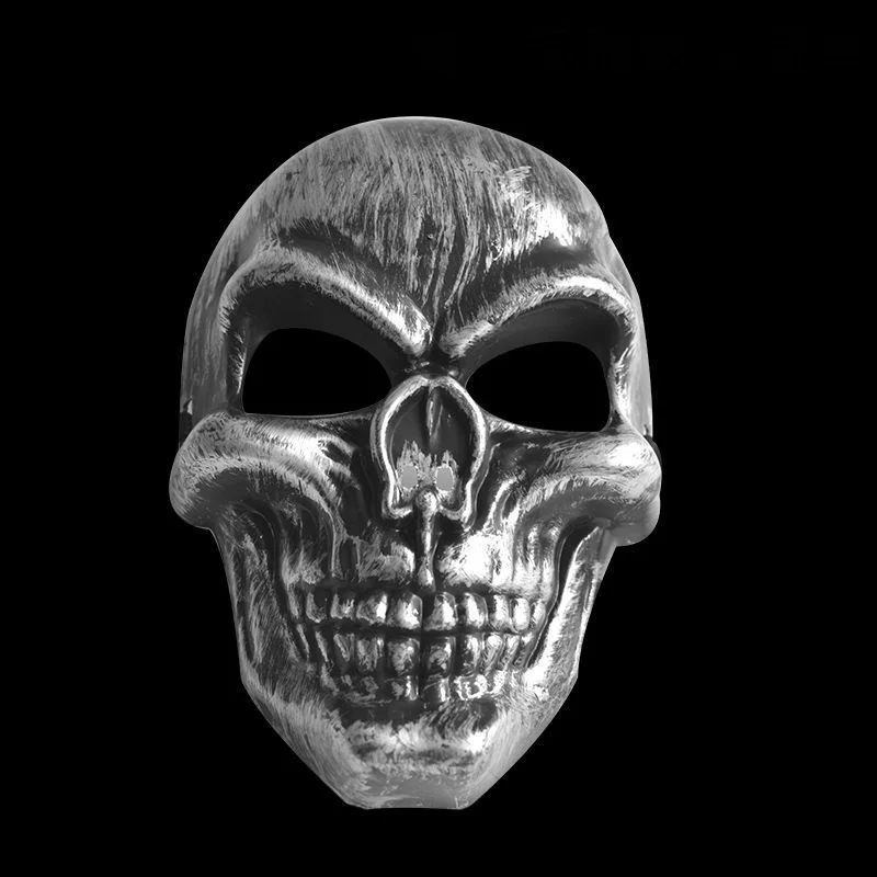 Halloween Horror Thriller demon Half Face Costume Costume Party Costume Props Cosplay Movie Character Mask