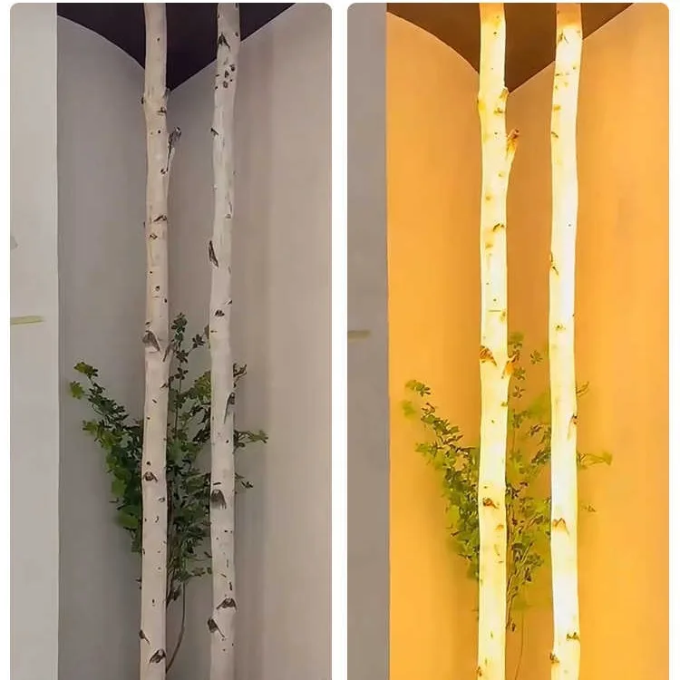 Modern Home Decor Led Glowing Birch Tree 1M  Christmas Decoration Holiday Decorations Garden Landscape Tree Lights