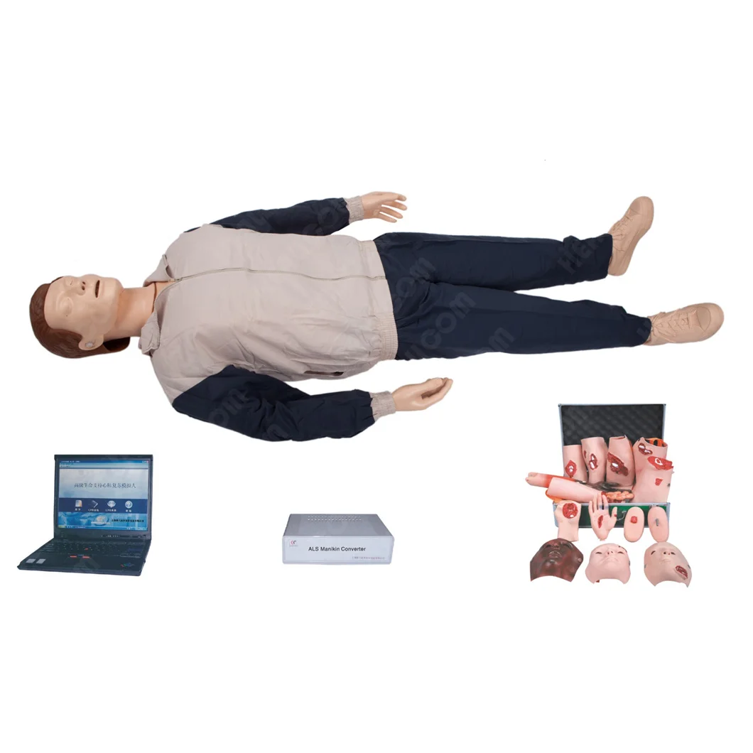 High Quality medical Trauma Manikin full body CPR Training mannequin Nursing training manikins