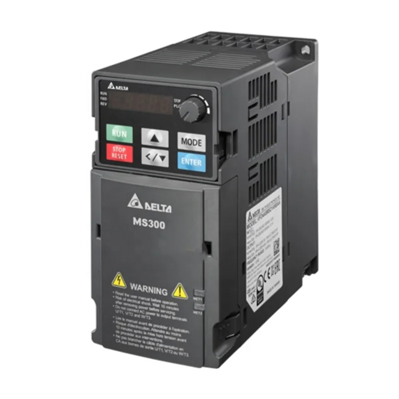 Delta Стандартный компакт-диск MS300 серии три фазы переменного тока 460V инвертор 0.4KW для 22KW приводы с переменной