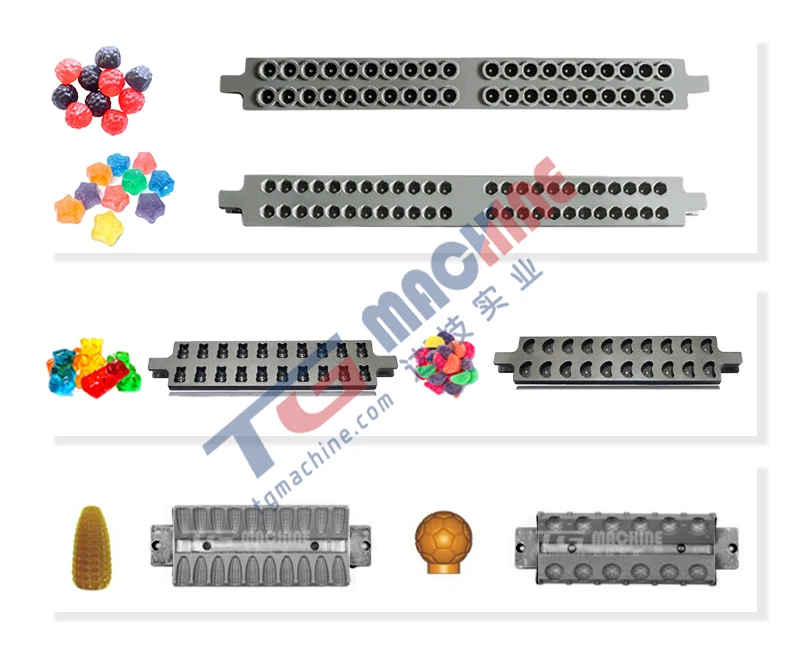TG Brand customized non-sticky candy mould gummy candy mould hard and soft candy mould