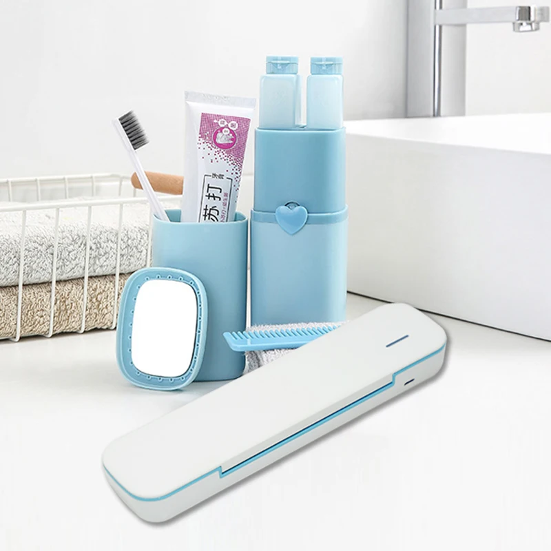 Hot sale high quantity toothbrush sterilizer and holder uvc led sterilizing box