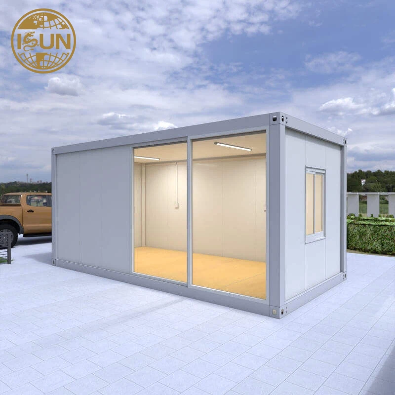 top quality flat pack prefab storage container house construction green homes