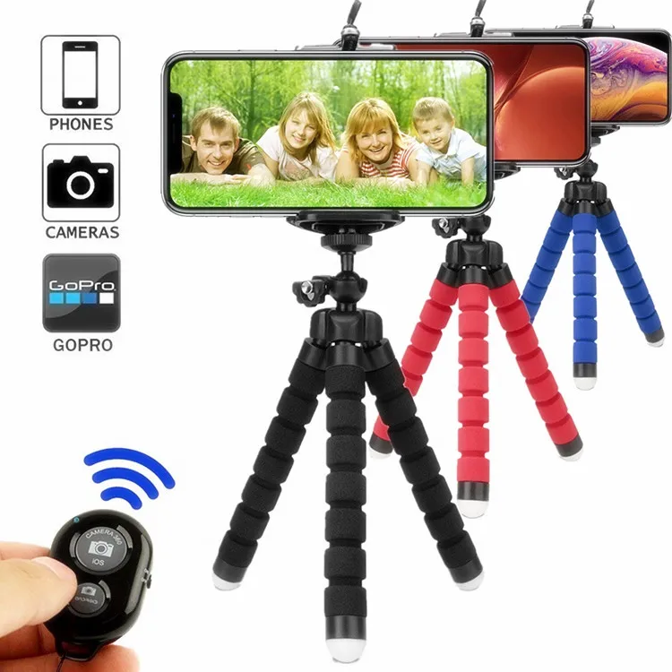 Гибкий Настольный Штатив с поворотом на 360 градусов подставка для смартфона и сотового телефона всех телефонов держатель дома