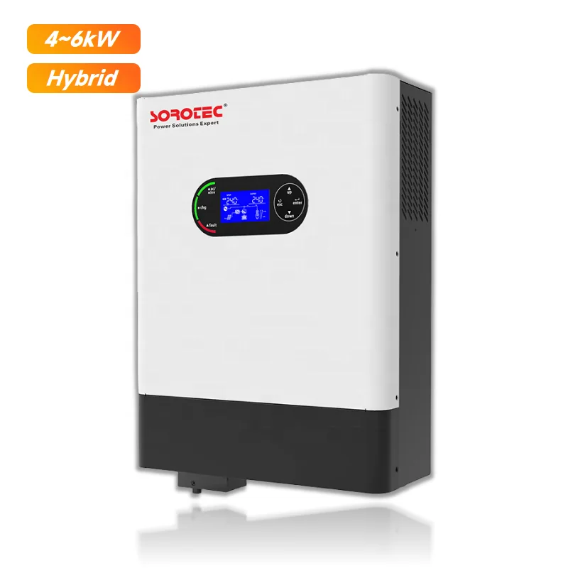 SOROTEC REVO HM 4 кВт до 6 кВт инвертор с контроллером MPPT, чистый синусоидальный гибридный солнечный PV инвертор