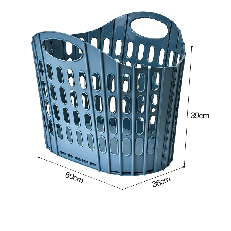 M8308home folding colorful portable laundry basket laundry plastic basket collapsible laundry baskets