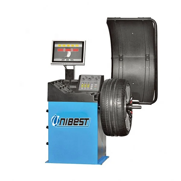 Digital automatic wheel balancer