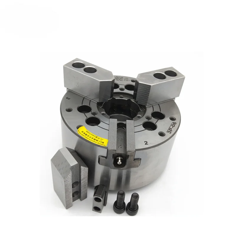 3 Jaw High Precision 250mm Hollow Hydraulic Power Chuck for CNC Lathe Machine