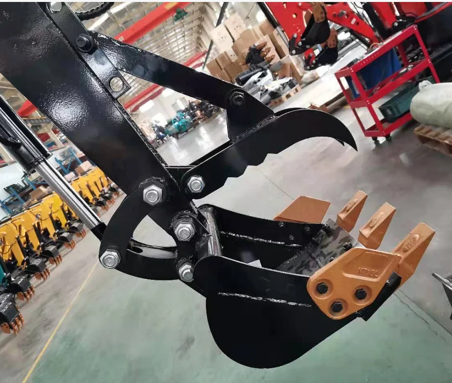 Strong power high quality excavator thumb hydraulic thumb for mini excavator ZX40 ZX50 ZX50U ZX55U