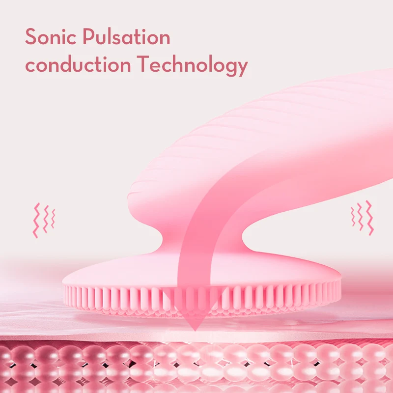 
Vkk Supplier Electric Face Pore Cleanser Skin Care Beauty Facial Cleansing Brush Device 