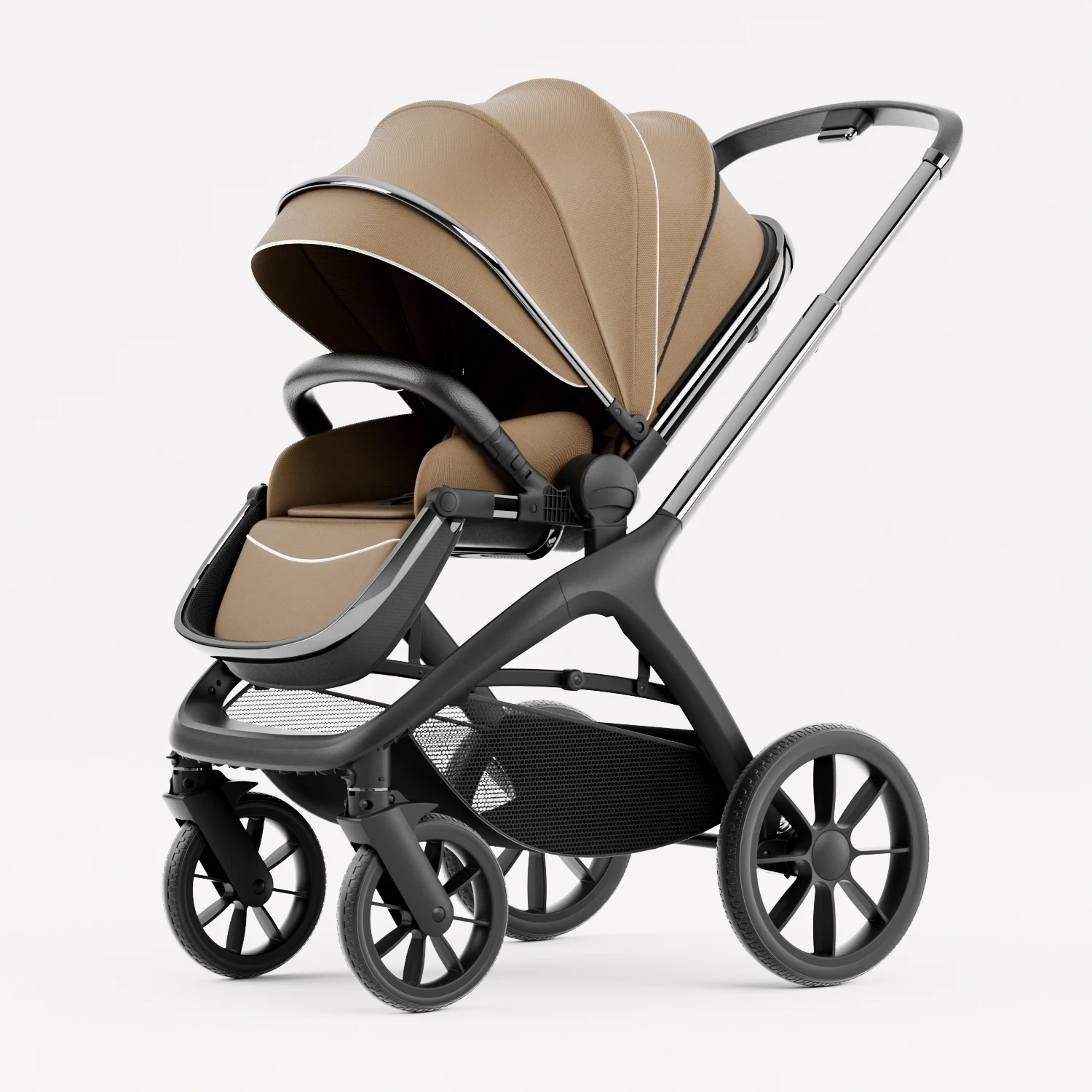New Product Hot Sale High Quality Foldable Baby Pram Travel Baby Strollers Set Luxury 4 In 1 Baby Stroller For 0-3 Years