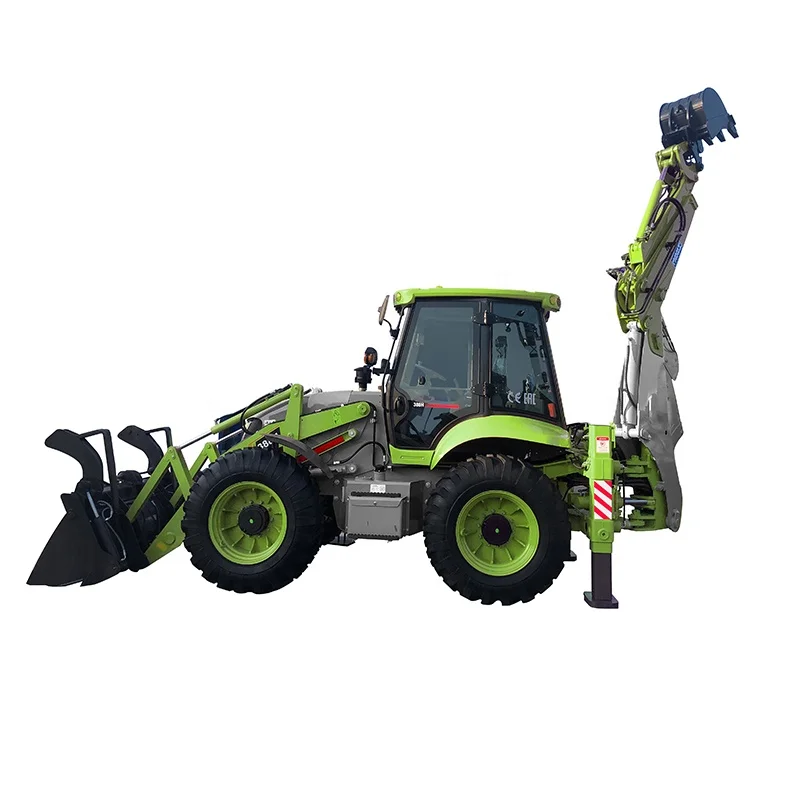 Biuloo 388 388T backhoe loader manufacturer garden trucking backhoe loader earth-moving machinery used 388H wheel loaders