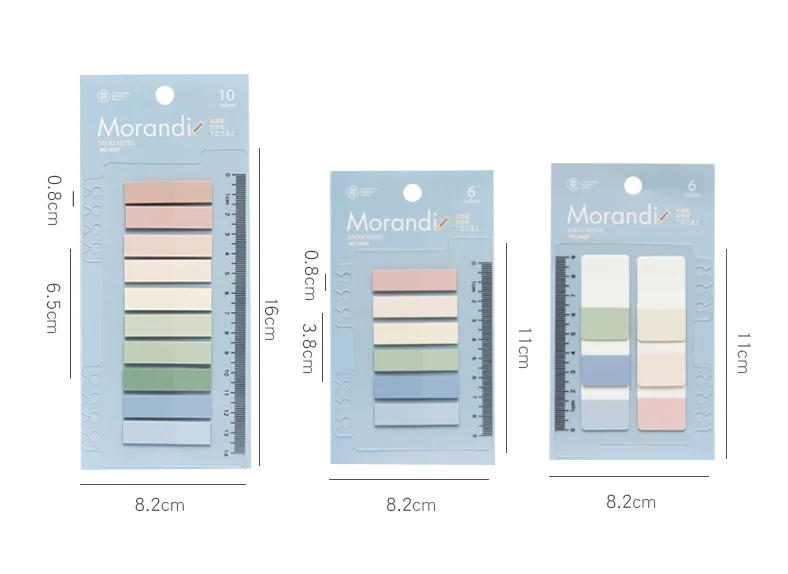 Hot sale Pet index sticky notes transparent pet sticky notes