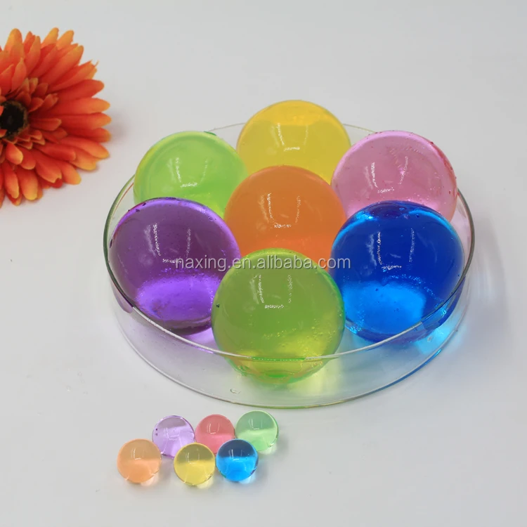 Large size water beads water crystal water absorbing toys for kids toy