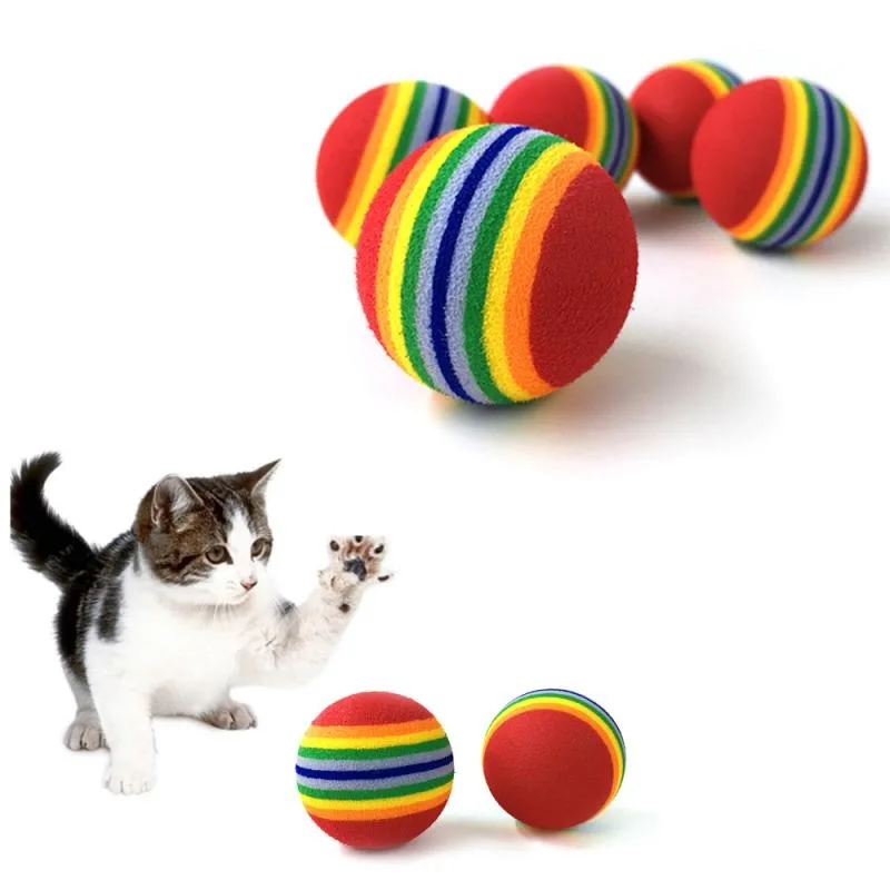 Colorful Ball Simons Cat Toy Pet Chat Gato Kat Gatto Toys Accessories Products Supplies Juguetes Accesorios Para Gatos Mascotas
