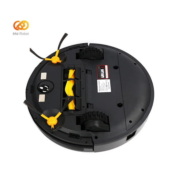 Robotic Automatic Arobot Robot Mop with Long Work Time Vaccuum Cleaner Intelligent 3 in 1 Solar Wet and Dry