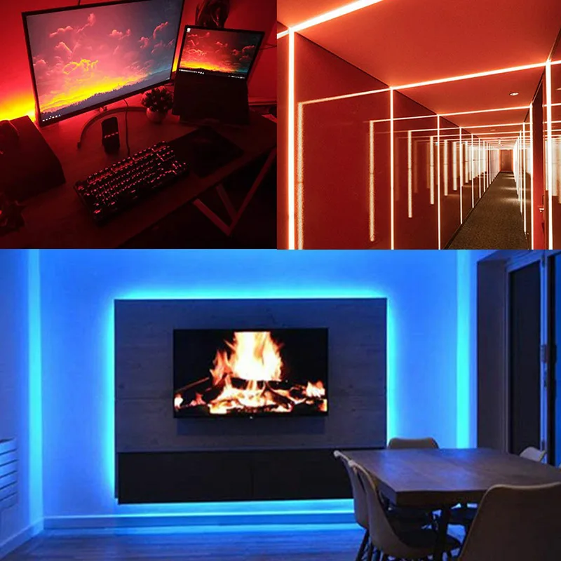 led 12v smart rgb led strip light running water changing color ledstrip 24v 5050 rgb led strip