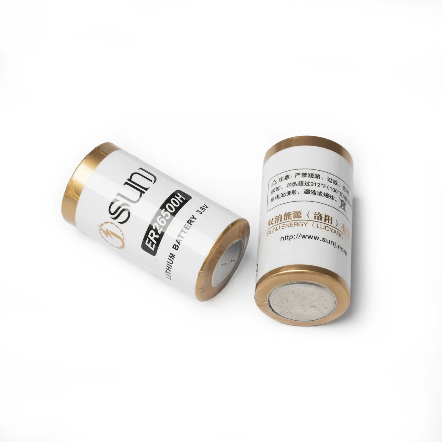 er26500 3.6V 8500mAh Lithium Battery Cell Cylinder ODM low self-discharge rate  smart meters