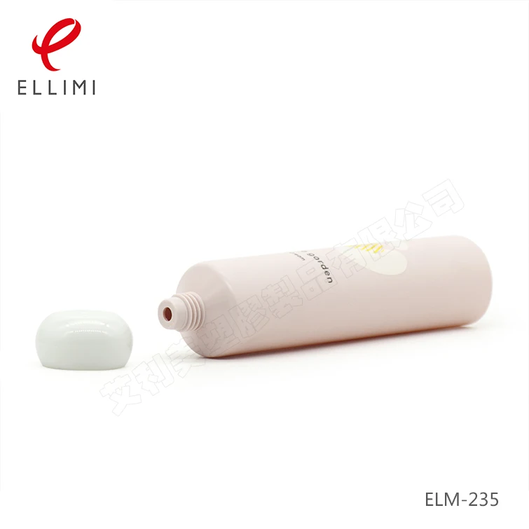 35mm Long Thread Tube with PP Disc Cap ELM-235 for BB Cream Isolation Lotion Hand Cream High-Gloss Acrylic Plastic Packaging