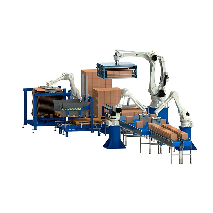 Automatic robot stacker machine robot palletizer for bags