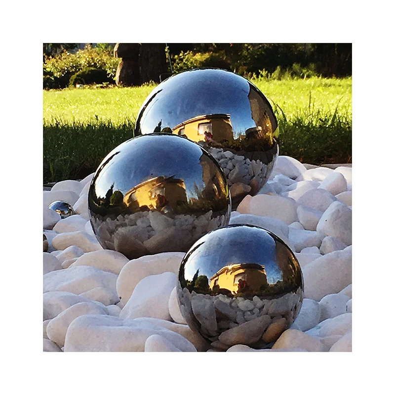 Stainless Steel Sculpture Sphere Hollow Railing Ball Decoration Ss Hollow Ball