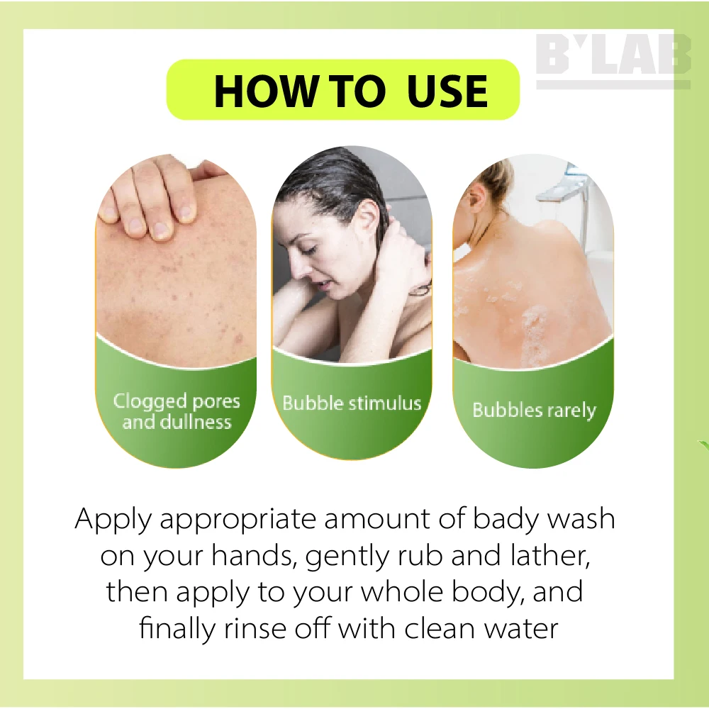 Private Label Body Fresh Cucumber and Green Tea Paraben-Free 100% extracts, paraben free
