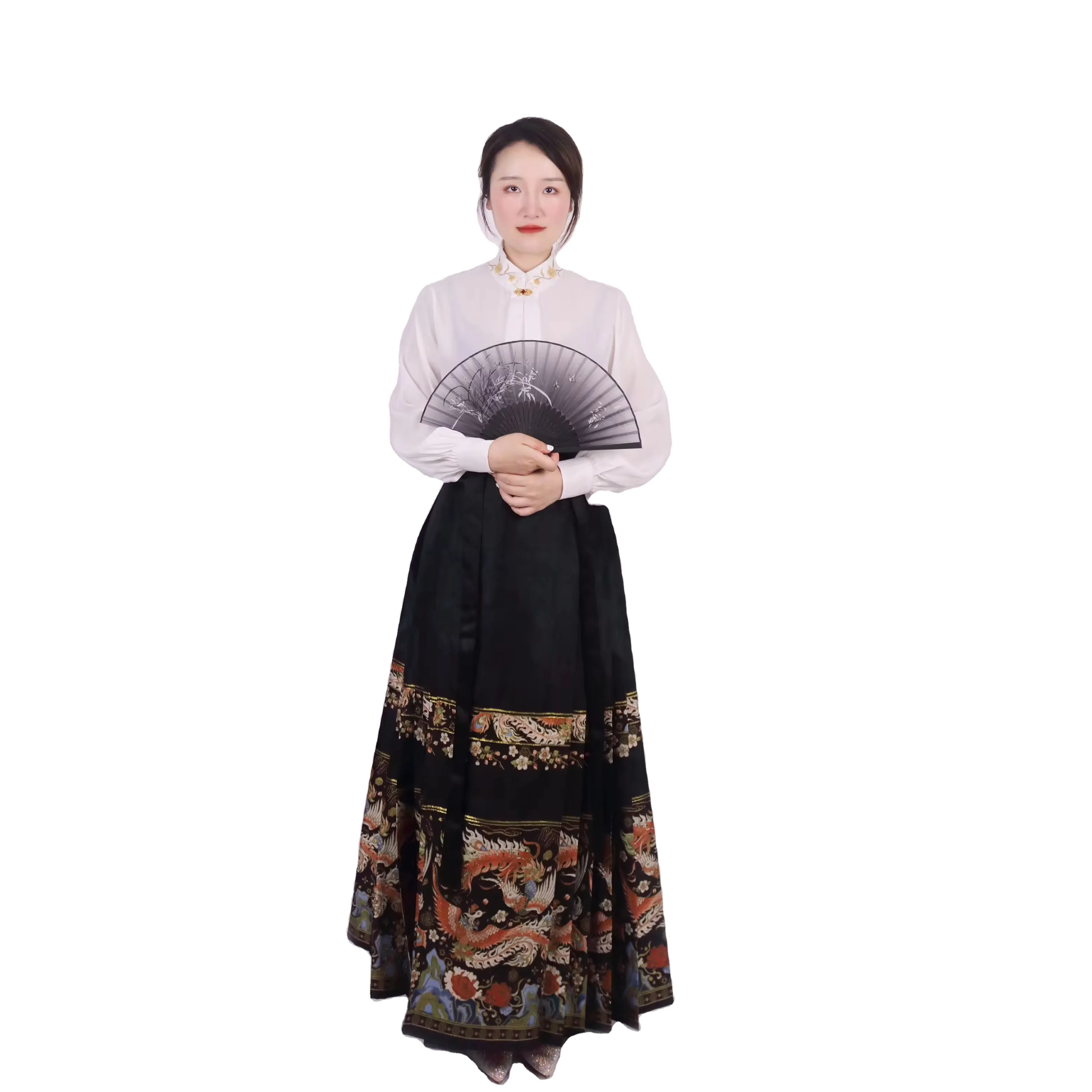 Hanfu Women In The Tang Dynasty Khov Dress Traditional Chinese Clothing