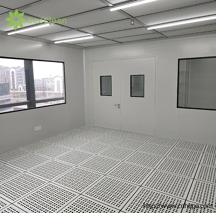Модульная Чистая комната класса iso с чистой системой hvac